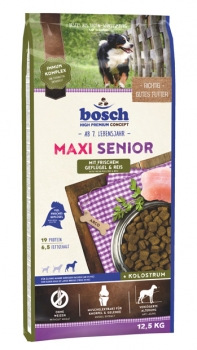 Bosch Maxi Senior mit frischem Geflügel & Reis